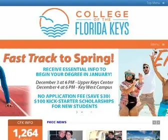 FKCC.edu(The College of the Florida Keys) Screenshot