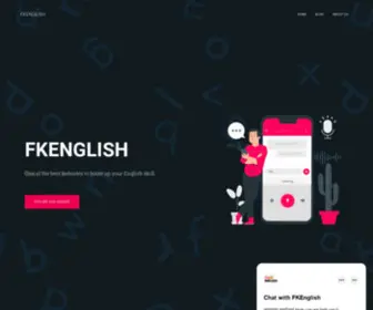 Fkenglish.com(HOME PAGE) Screenshot