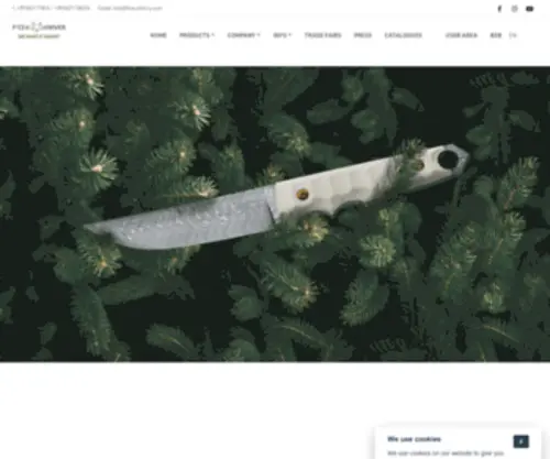 FKMDknives.com(FOX Knives) Screenshot