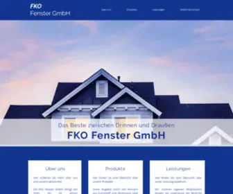 Fkofenster.de(FKO Fenster GmbH) Screenshot