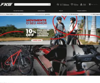 FKsbike.com.br(FKS Bikes) Screenshot