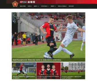 FKsloboda.ba(FK Sloboda) Screenshot