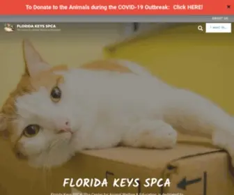 FKSpca.org(Florida Keys SPCA) Screenshot