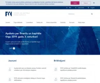 FKTK.lv(Finanšu un kapitāla tirgus komisija) Screenshot