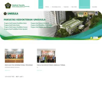 Fkunissula.ac.id(FK UNISSULA) Screenshot