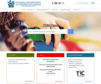 FL-DCF.org(Florida department of children and families) Screenshot