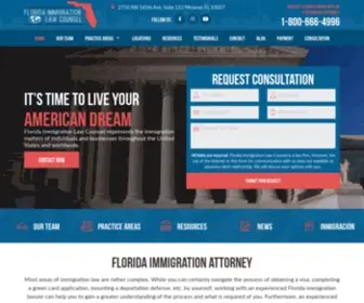 FL-ILC.com(Florida Immigration Attorney) Screenshot