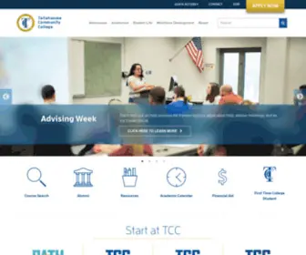 FL.edu(Tallahassee Community College) Screenshot