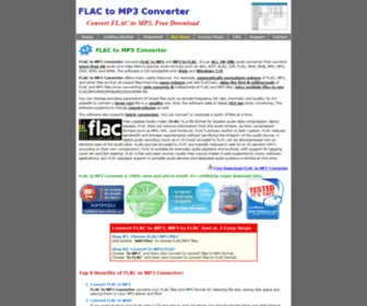 Flac-MP3.com(FLAC to MP3 Converter Converts FLAC to MP3) Screenshot