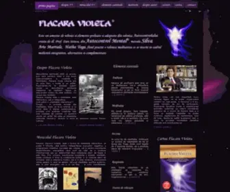 Flacaravioleta.ro(Flacara violeta) Screenshot