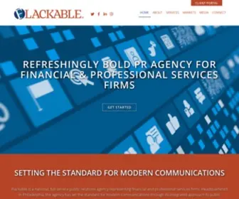 Flackable.com(Philadelphia PR Agency & National Financial Public Relations) Screenshot