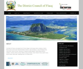 FlacqDC.mu(District Council of Flacq) Screenshot