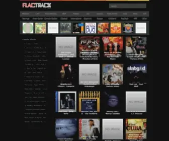 Flactrack.com(Flac tracks and music albums free) Screenshot