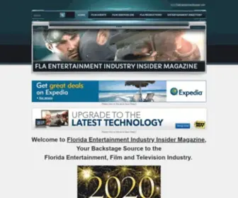 Flaentertainmentinsider.com(Fla Entertainment Industry Insider Magazine) Screenshot