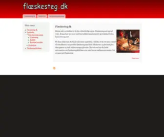 Flaeskesteg.dk(flaeskesteg) Screenshot