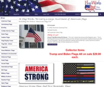 Flag-Works.com(Flag-Works Over America) Screenshot