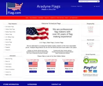Flag.com(USA Outdoor and Indoor Flags) Screenshot
