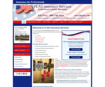Flag4U.com(The insurance team at FLAG Insurance Services) Screenshot