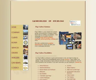 Flagcrafters.com(Custom Printing) Screenshot
