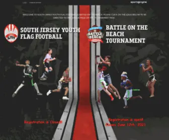 Flagfootballnj.com(SJYFF & Battle on the Beach) Screenshot