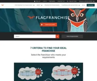 Flagfranchise.com(Trouver la franchise qui vous convient) Screenshot