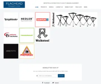 Flaghead.co.uk(Quantum, Voigtlander, Custom Brackets, Honl, Hedler & TriggerSmart photo products) Screenshot