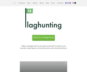 Flaghunting.com(Golf Course Yardage Books) Screenshot