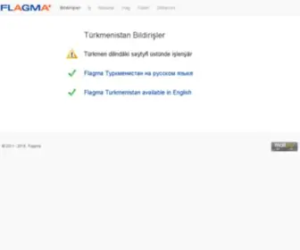 Flagma-TM.com(Türkmenistan) Screenshot