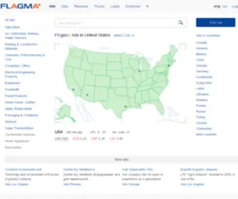 Flagma.com(Companies of United States sell on Flagma) Screenshot