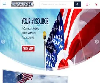 Flagpolewarehouse.com(Flagpolewarehouse) Screenshot
