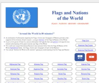 Flags-Flags-Flags.org.uk(Flags and Nations of the World) Screenshot