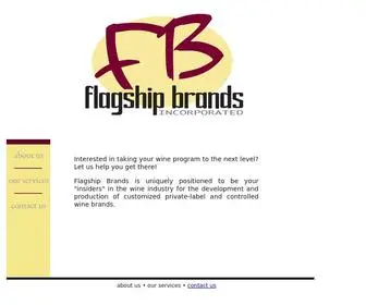 Flagshipbrandsinc.com(Flagship Brands Inc) Screenshot