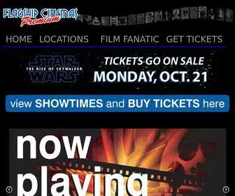 Flagshipcinemas.com(Flagship Premium Cinemas) Screenshot