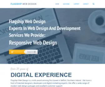 Flagshipmedia.co.uk(Web Design Belfast) Screenshot