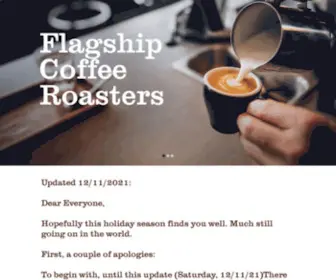Flagshiproasters.com(Home) Screenshot