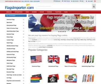 Flagsimporter.com(Flags Importer) Screenshot