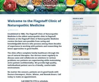 Flagstaffnaturalhealth.com(FOR OUR COVID) Screenshot