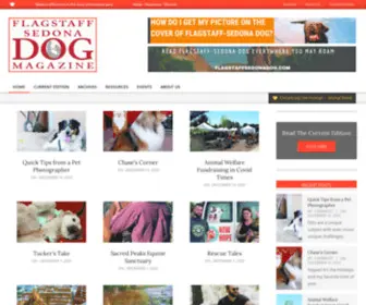 Flagstaffsedonadog.com(Flagstaff Sedona Dog Magazine) Screenshot