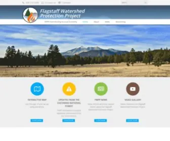 Flagstaffwatershedprotection.org(Flagstaff Watershed Protection Project) Screenshot