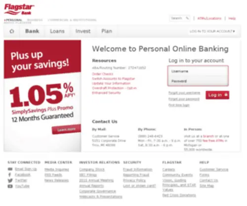 Flagstarbanking2.com(Flagstarbanking2) Screenshot