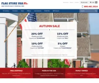 Flagstoreusa.com(Flag Store USA) Screenshot