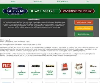 Flair-Rail.co.uk(Flair Rail) Screenshot