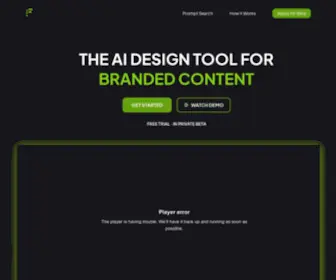 Flair.ai(The AI design tool for product photography) Screenshot