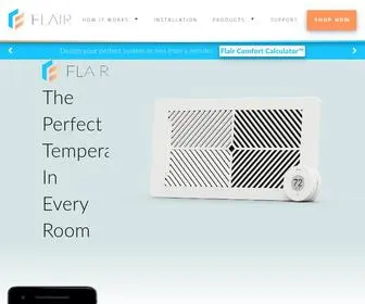 Flair.co(Smart Vents and Wireless Thermostats) Screenshot
