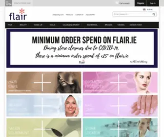 Flair.ie(Flair Hair & Beauty Supplies) Screenshot