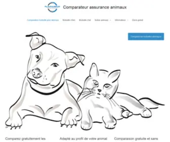 Flairassur.com(Comparateur mutuelle pour chien et chat) Screenshot