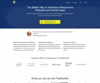 Flairbuilder.com(Introducing Flair Builder) Screenshot