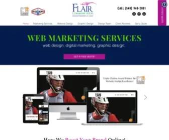 Flaircommunication.com(Digital Marketing Agency) Screenshot