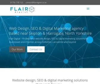 Flairdigital.co.uk(Web Design & SEO Yorkshire) Screenshot