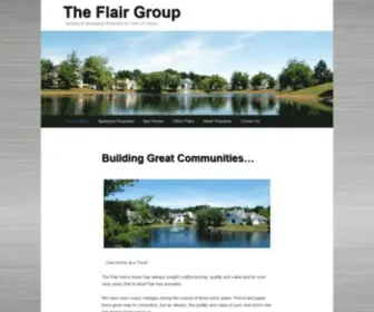 Flairgroup.com(The Flair Group) Screenshot